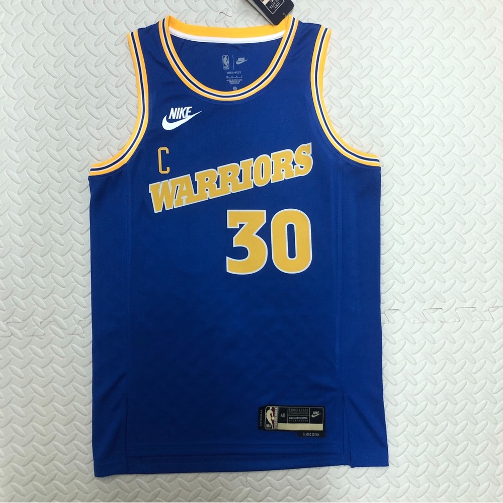 Stephen curry warriors classic edition jersey